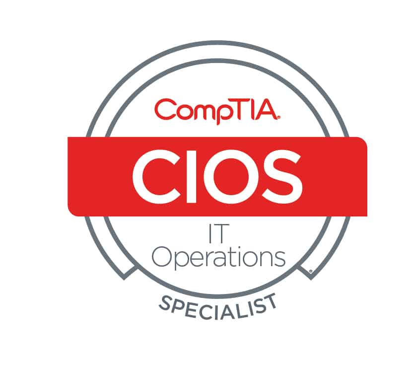 Infrastructure CompTIA IT Operations Specialist CIOS logo