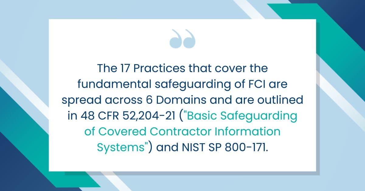 Basic Safeguarding of Covered Contractor Information Systems