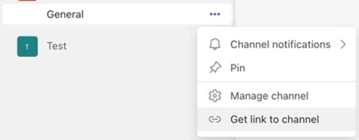 How to get a Microsoft Teams channel email address