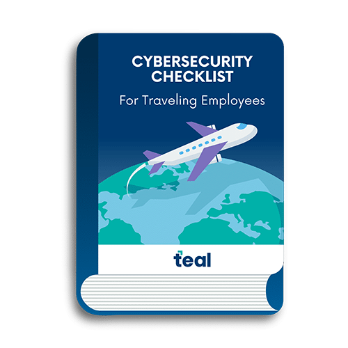 img min Cybersecurity Checklist for Traveling Employees eBook Mockup