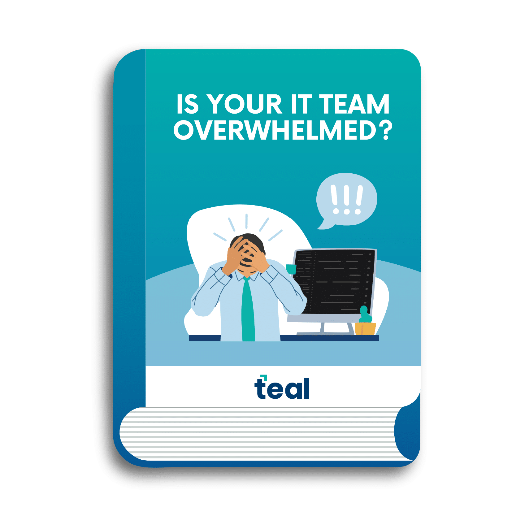 Is Your IT Team Overwhelmed Checklist Mockup