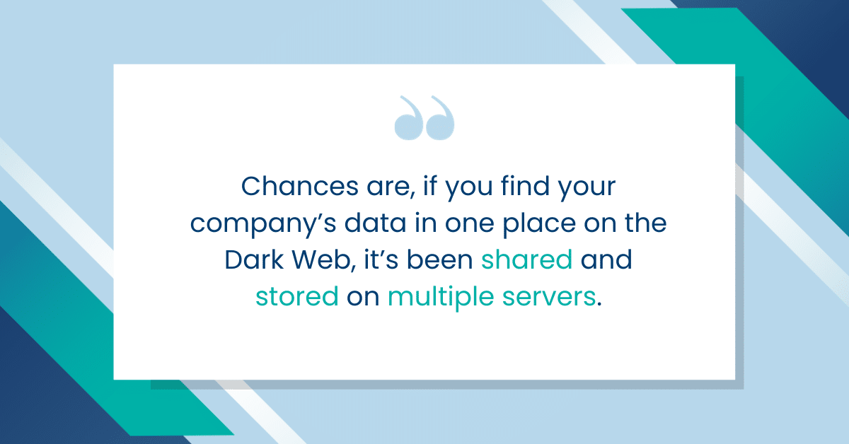 Can you get Your Company’s Data off the Dark Web?