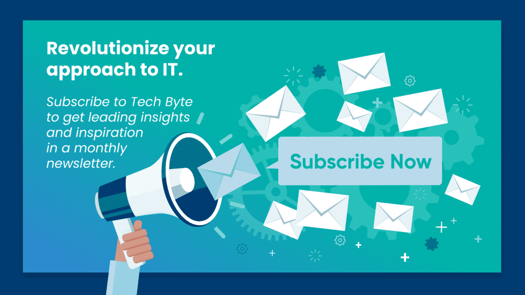 Teal newsletter subscribe TechByte