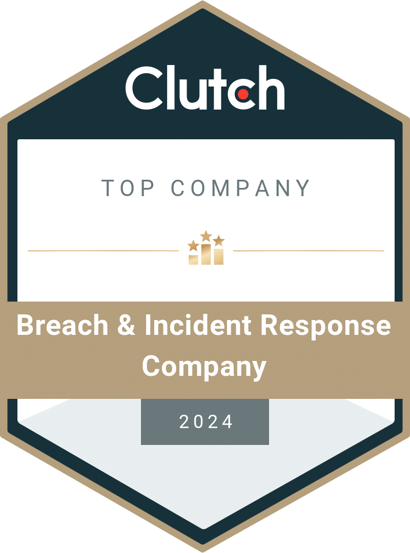 top incident response company 2024 clutch.co award