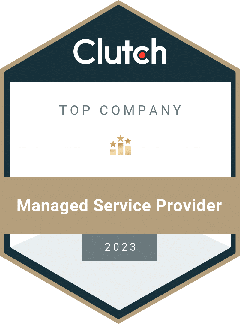 top clutch.co managed service provider 2023 award