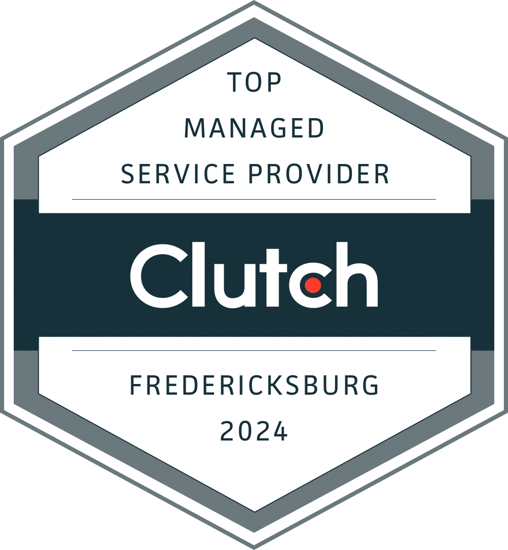 top it managed services provider fredericksburg 2024 clutch.co award
