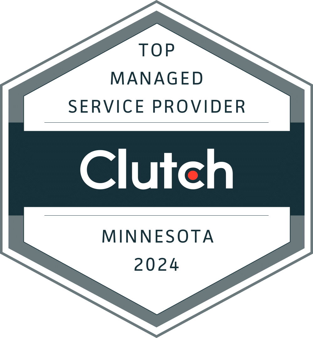 top managed it services provider minnesota 2024 clutch.co award