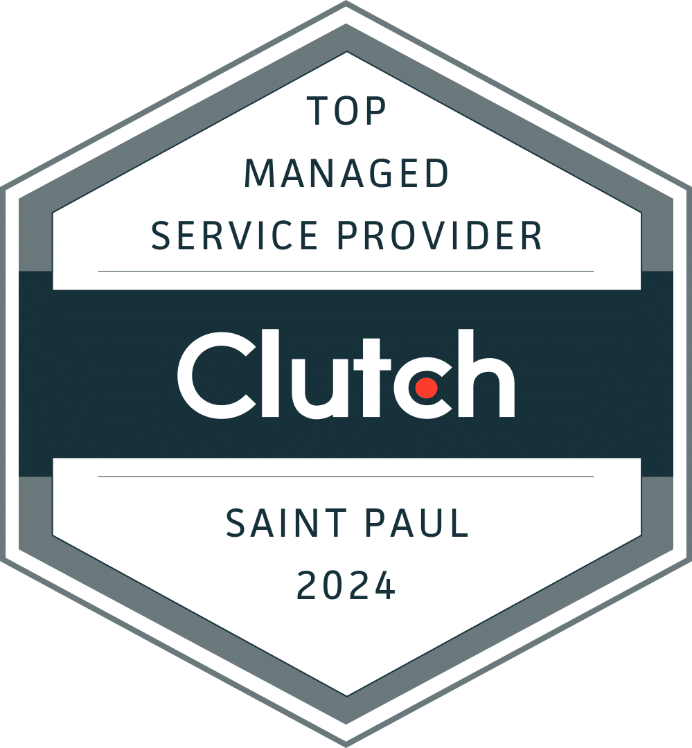 top managed it services provider st paul 2024 clutch.co award
