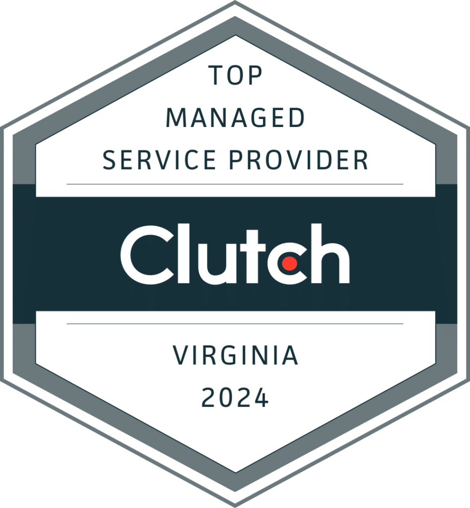 top managed it services provider virginia 2024 clutch.co award