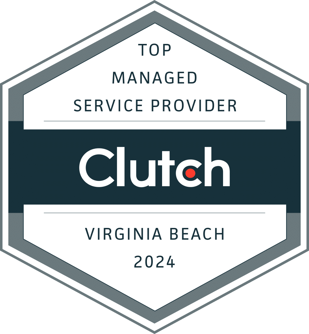 top managed it services provider virginia beach 2024 clutch.co award