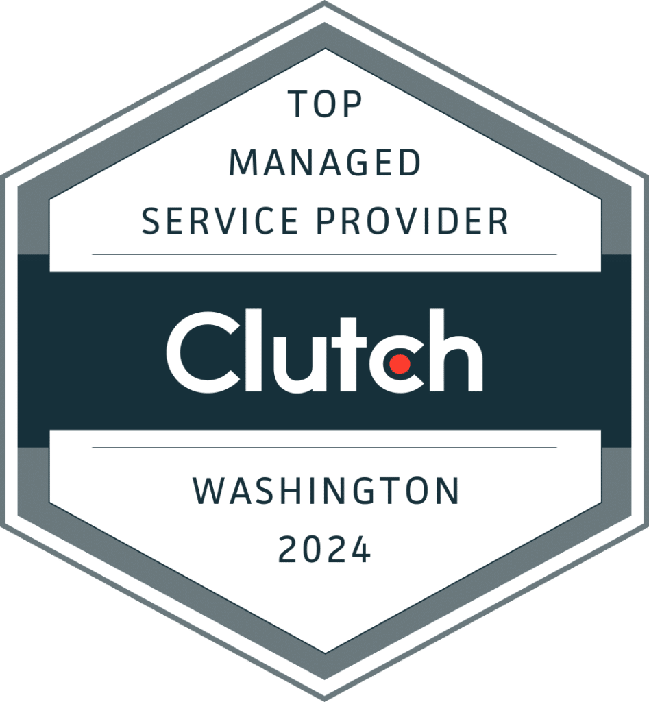 top managed service provider washington dc 2024 clutch.co award